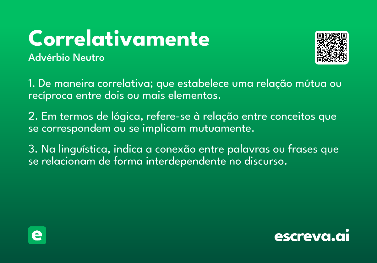 correlativamente