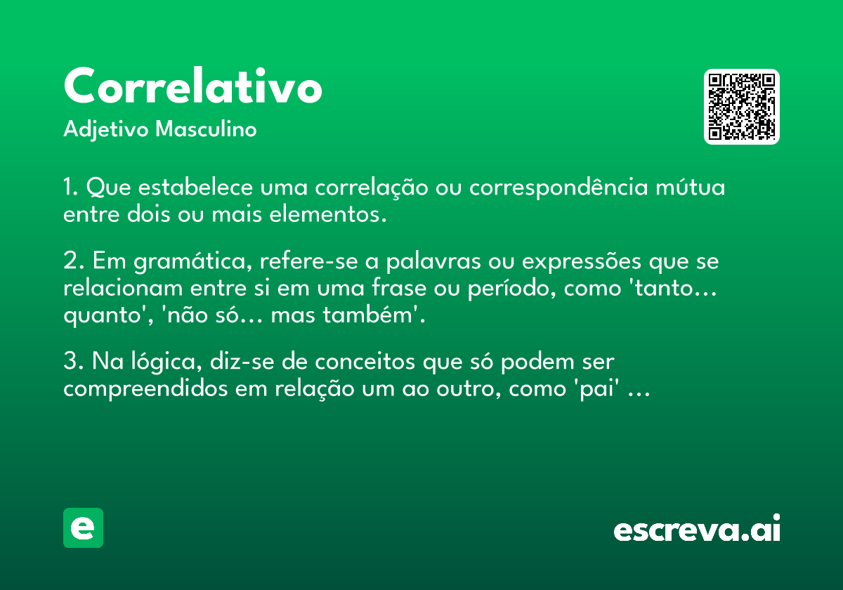 correlativo