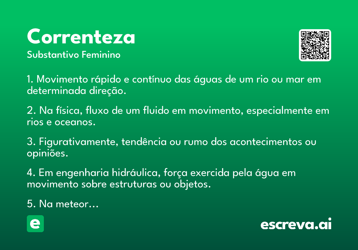 correnteza