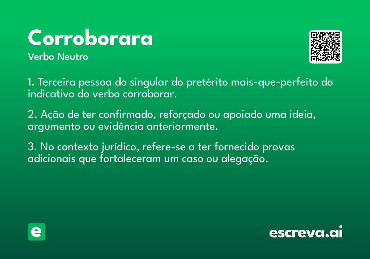 corroborara