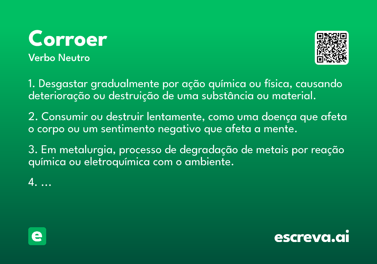 corroer