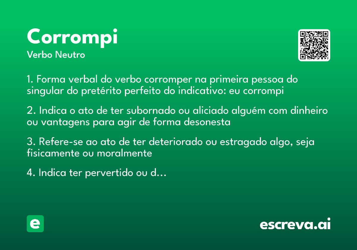 corrompi