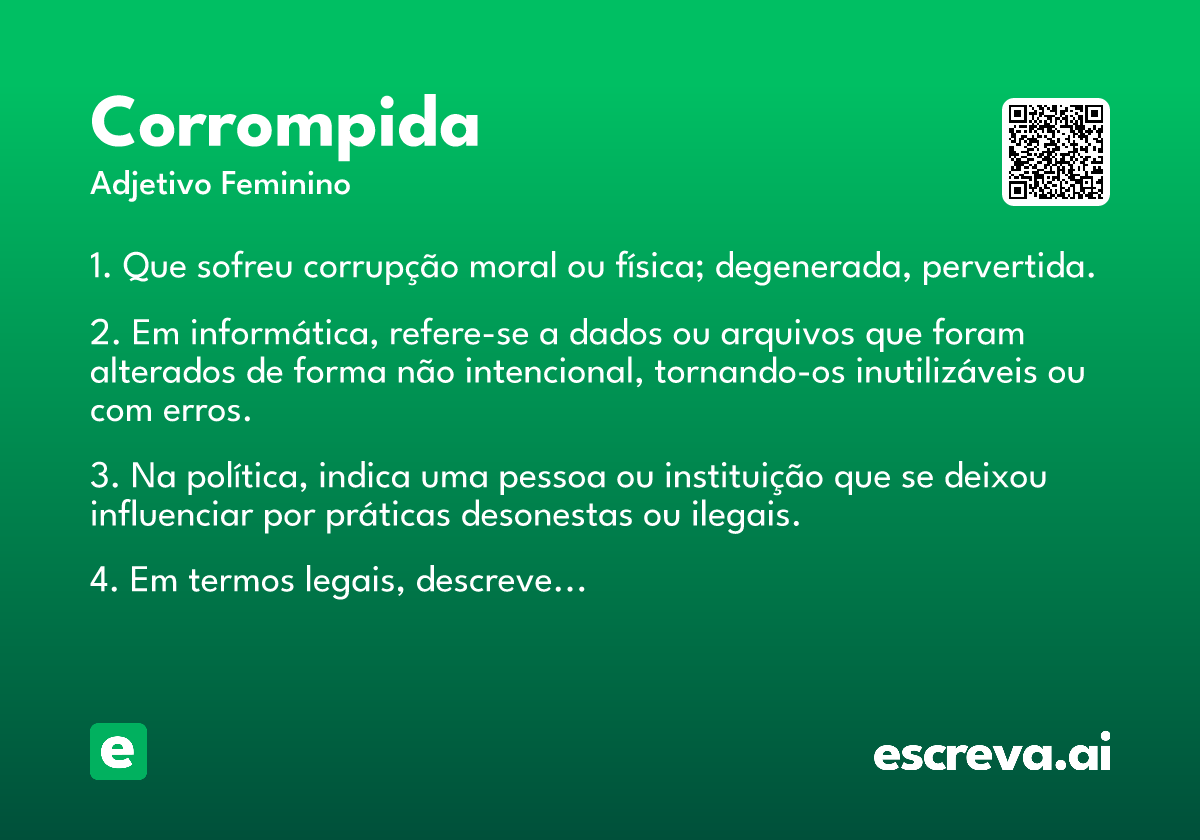corrompida
