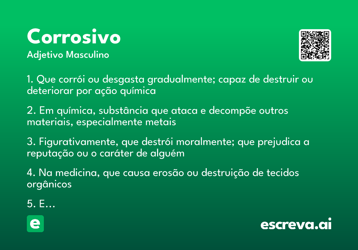corrosivo