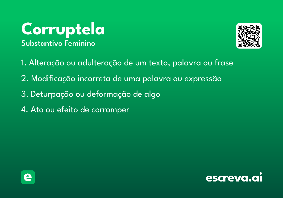 corruptela