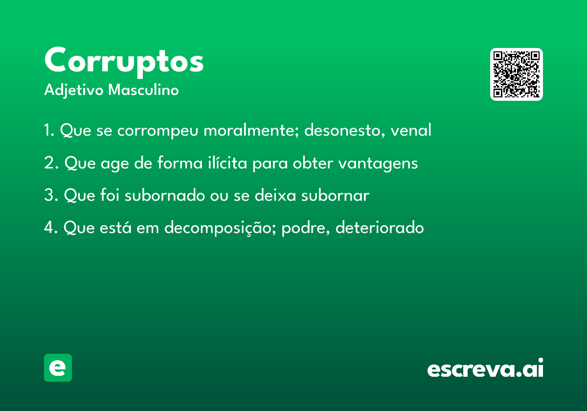 corruptos