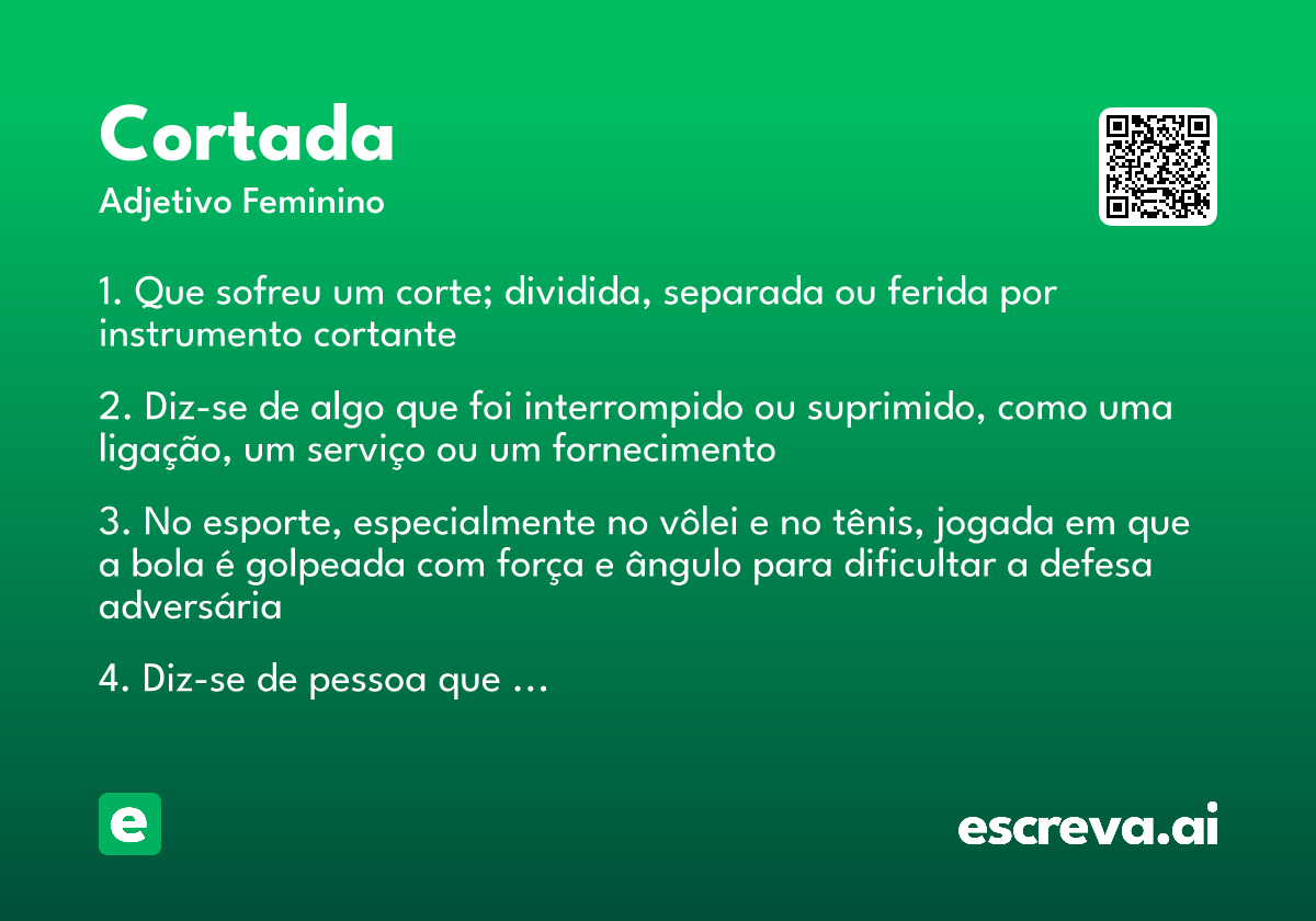 cortada