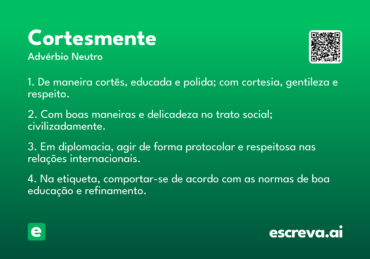 cortesmente