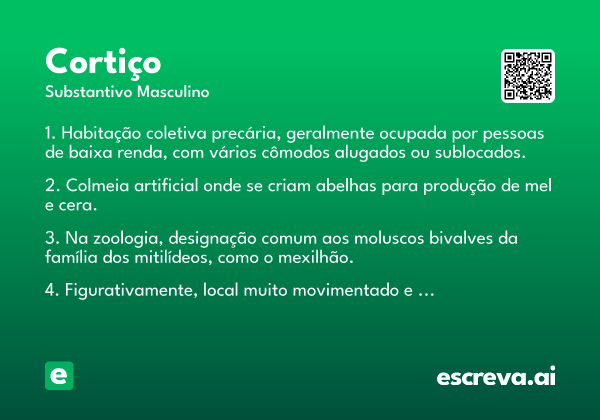 cortiço