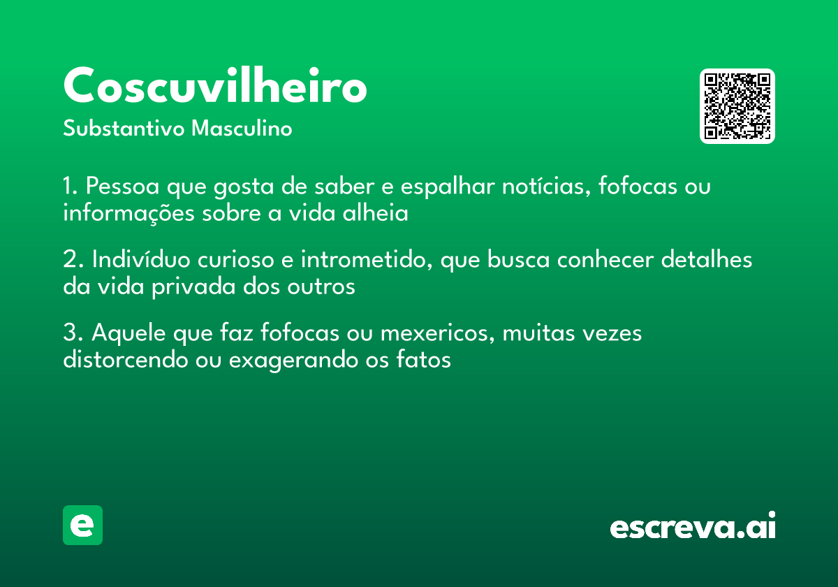 coscuvilheiro