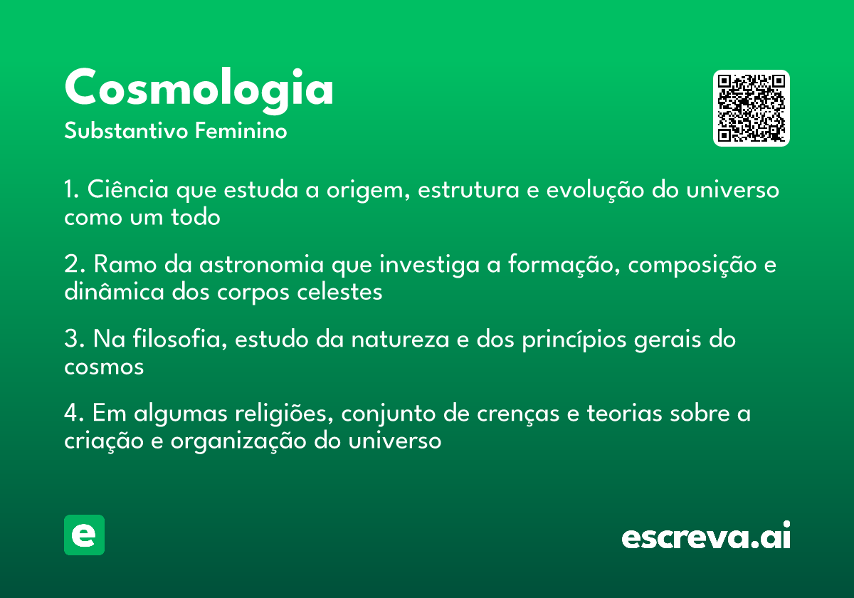cosmologia