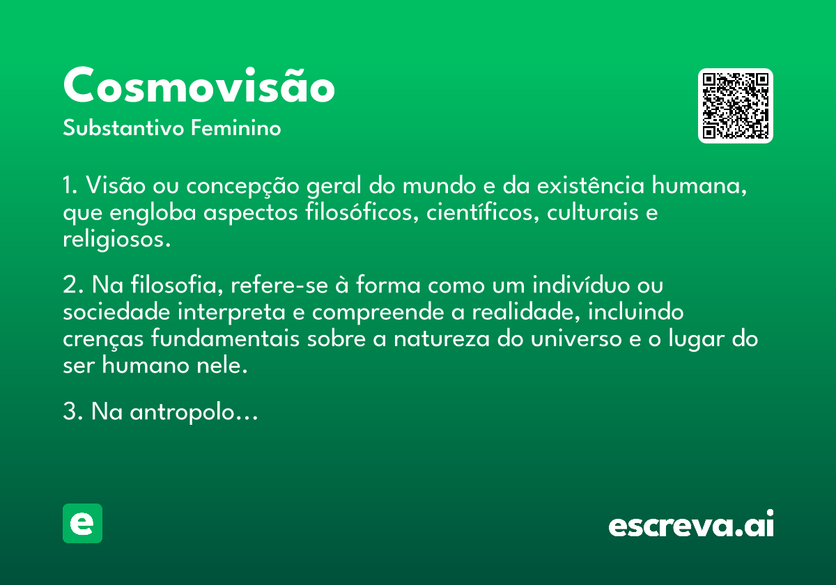 cosmovisão