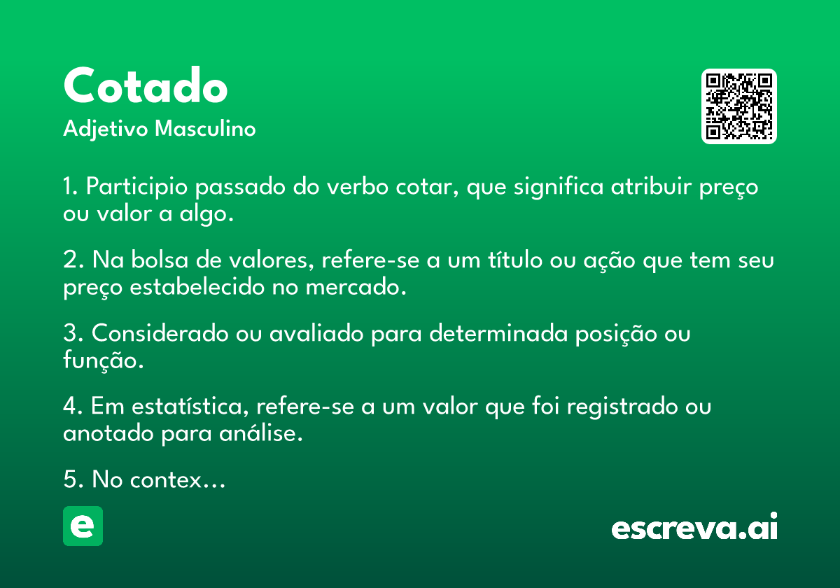 cotado