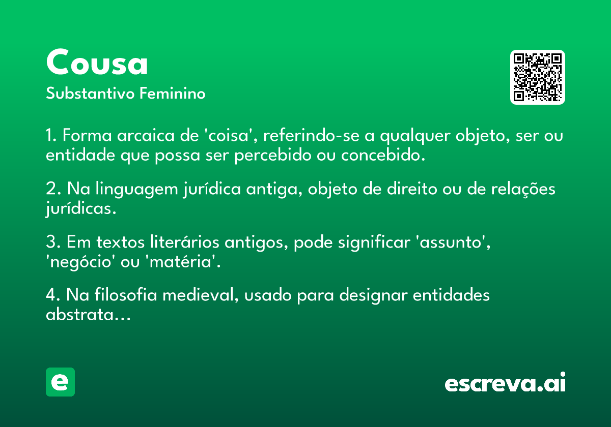 cousa