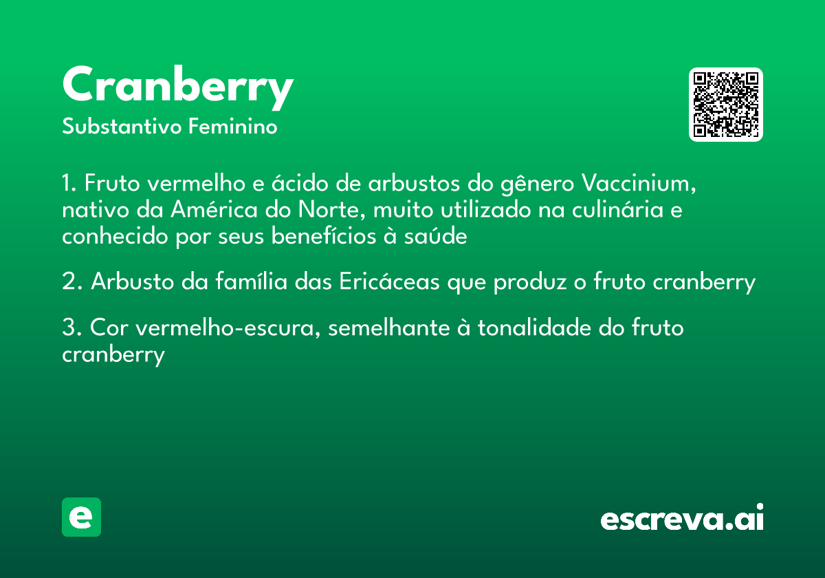 cranberry