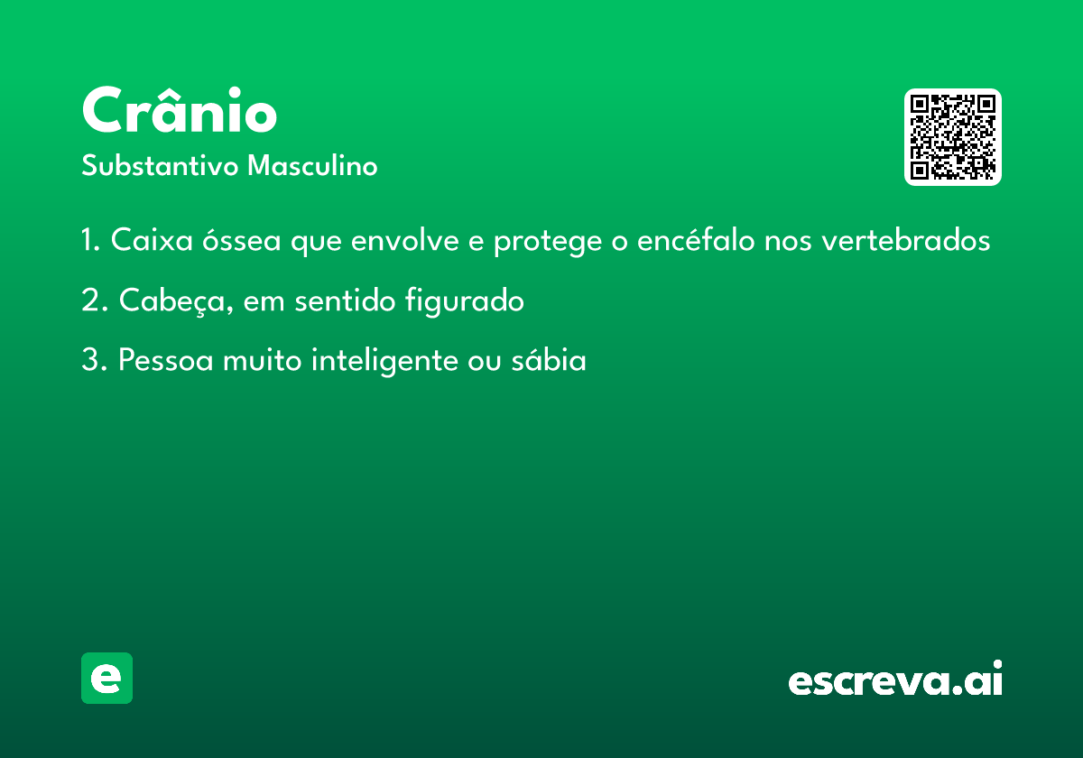 crânio