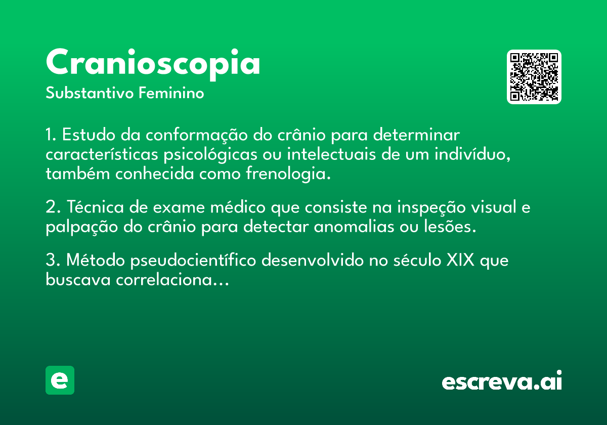 cranioscopia