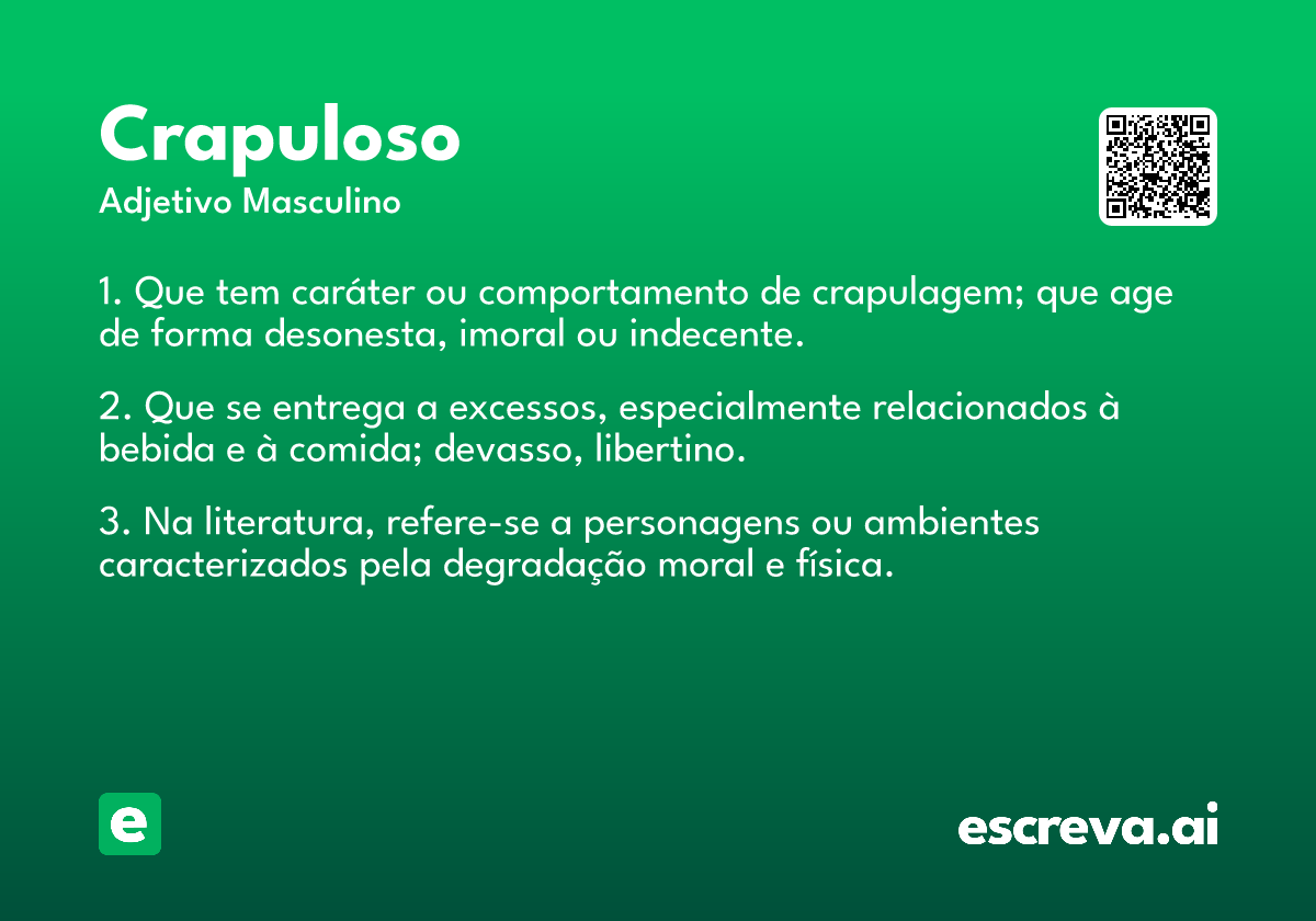 crapuloso