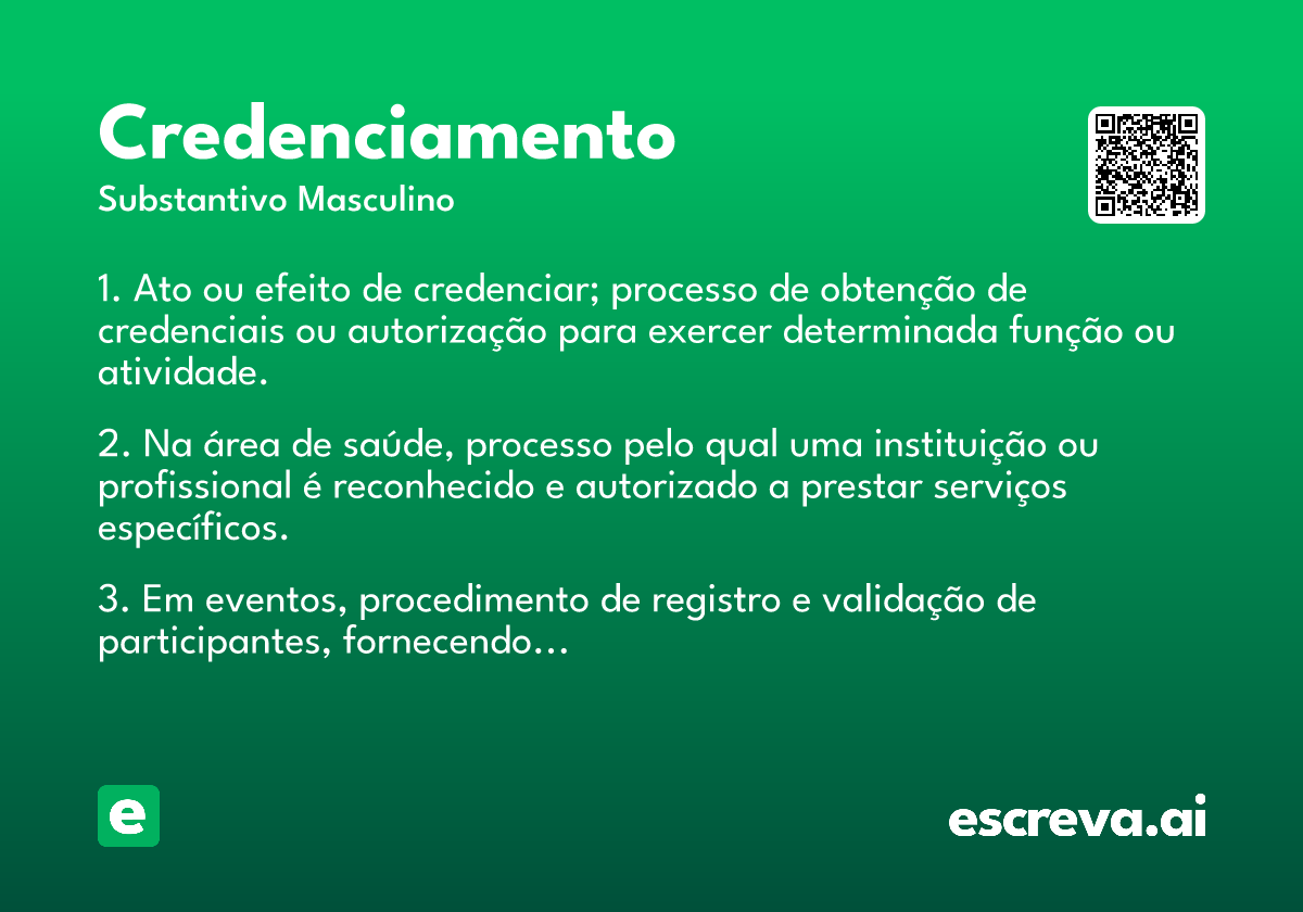 credenciamento