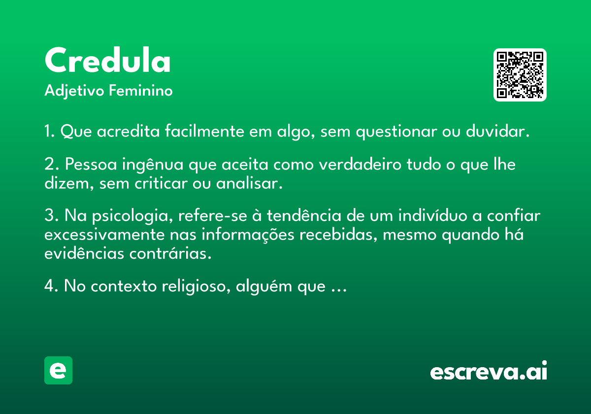 credula