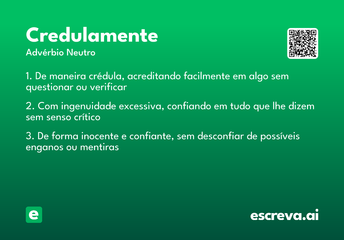 credulamente