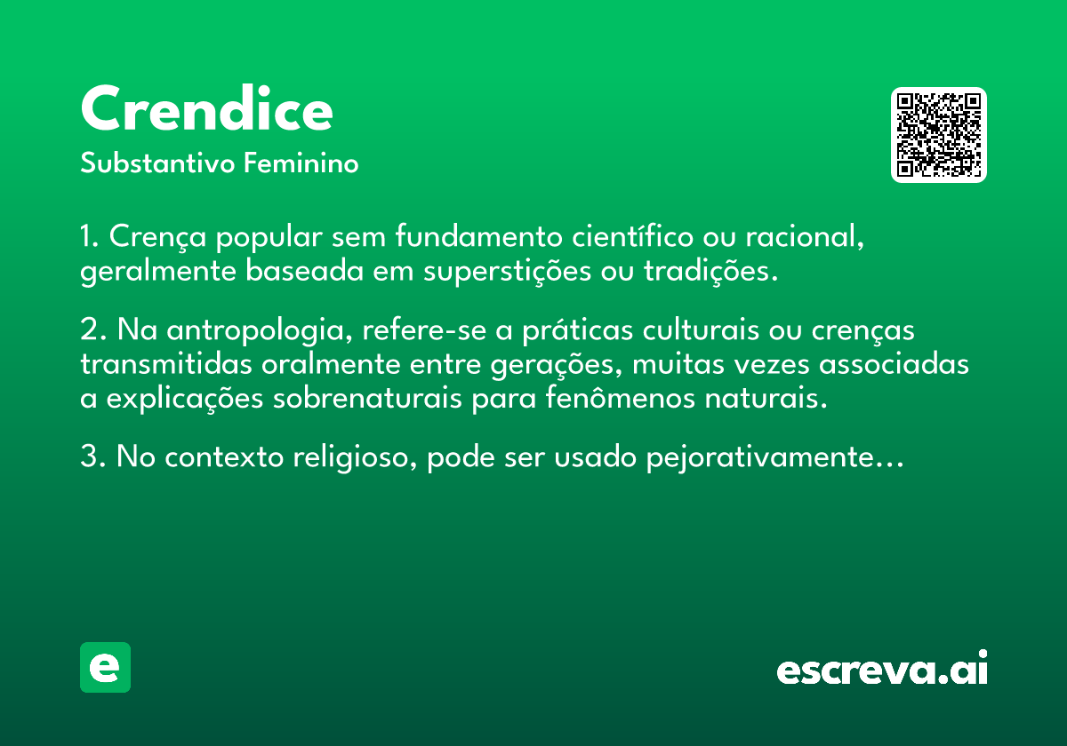 crendice