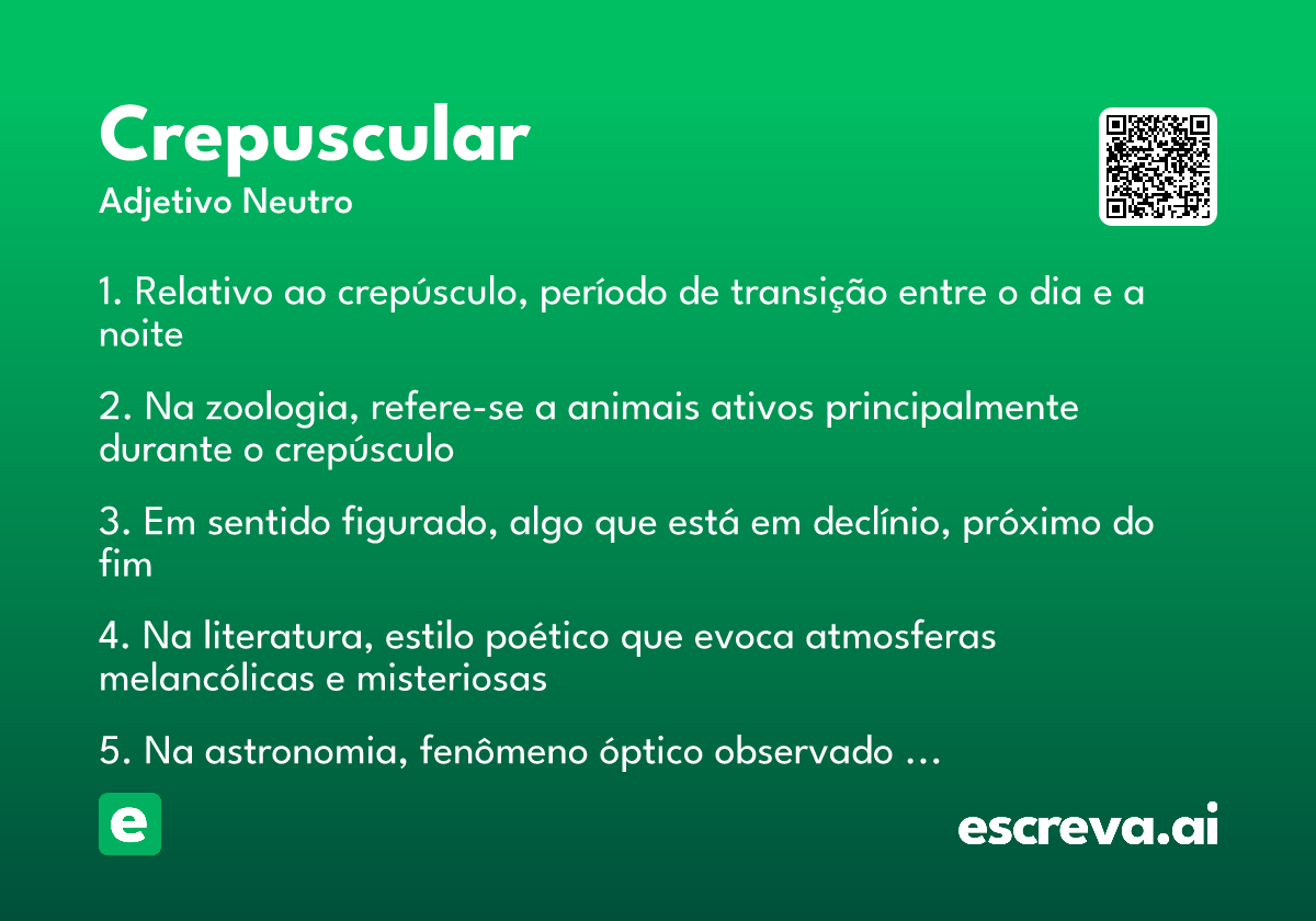crepuscular