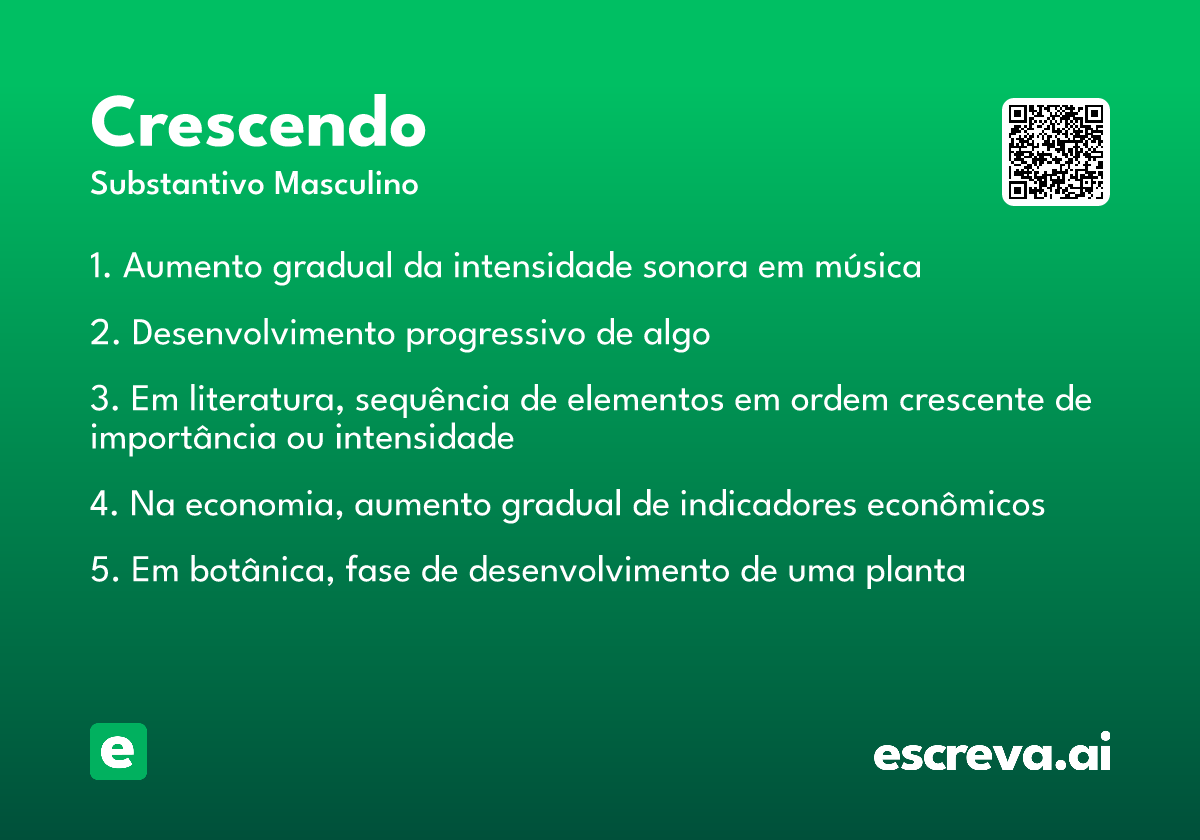 crescendo