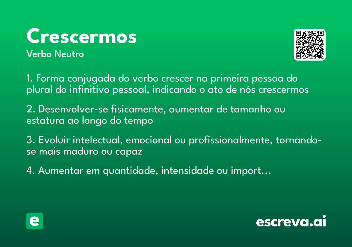 crescermos