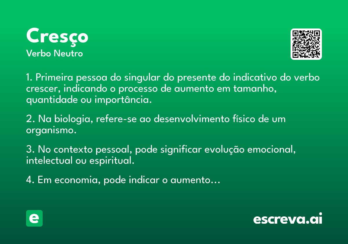 cresço