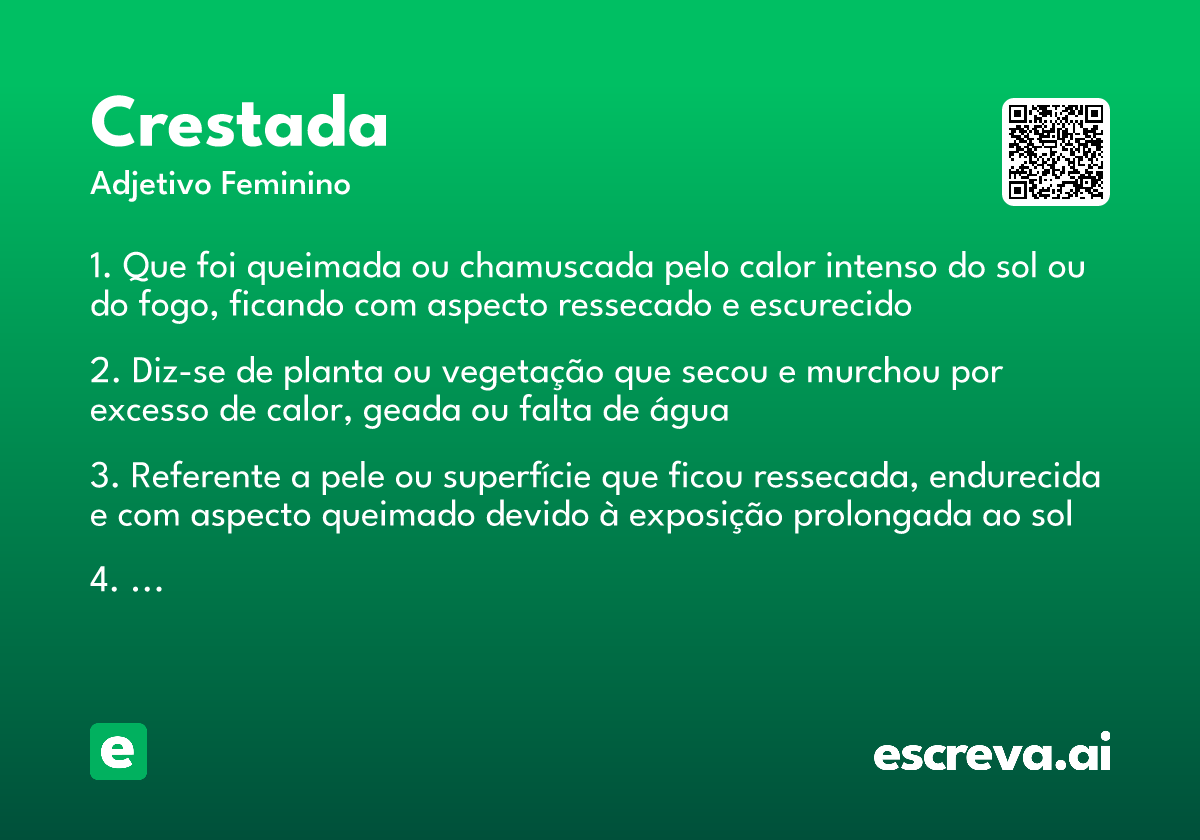 crestada