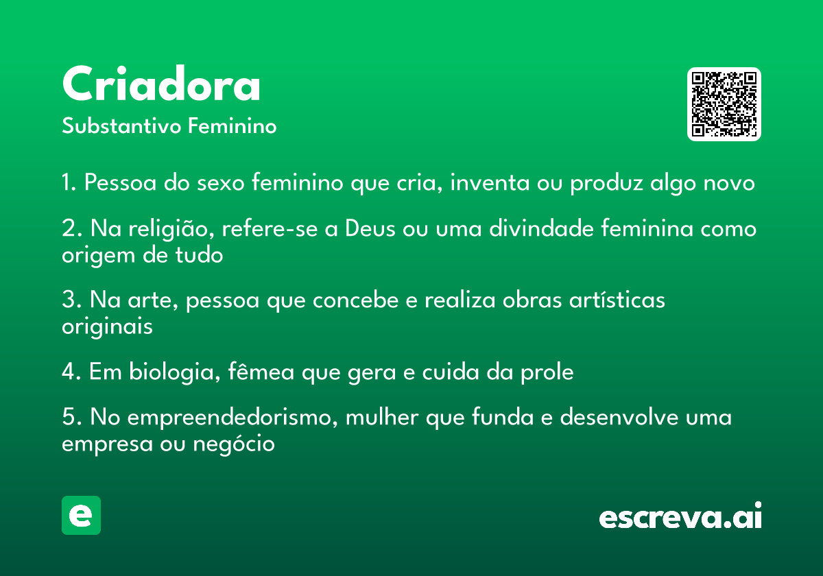 criadora