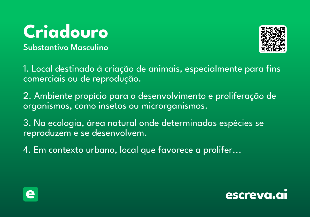 criadouro