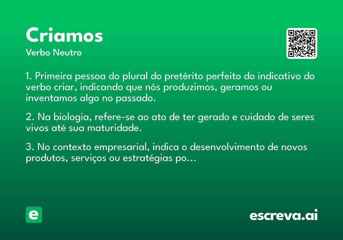 criamos