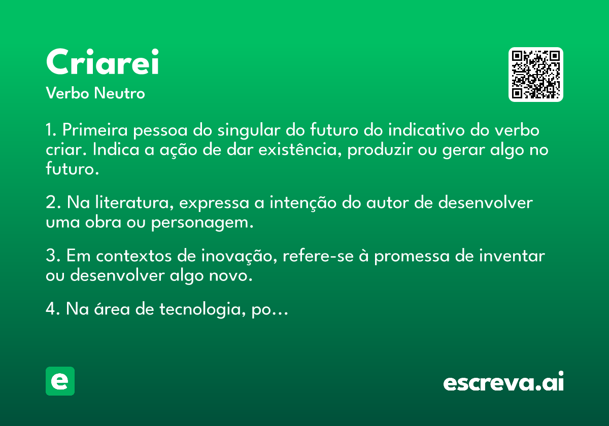 criarei