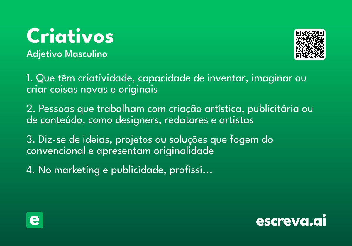 criativos