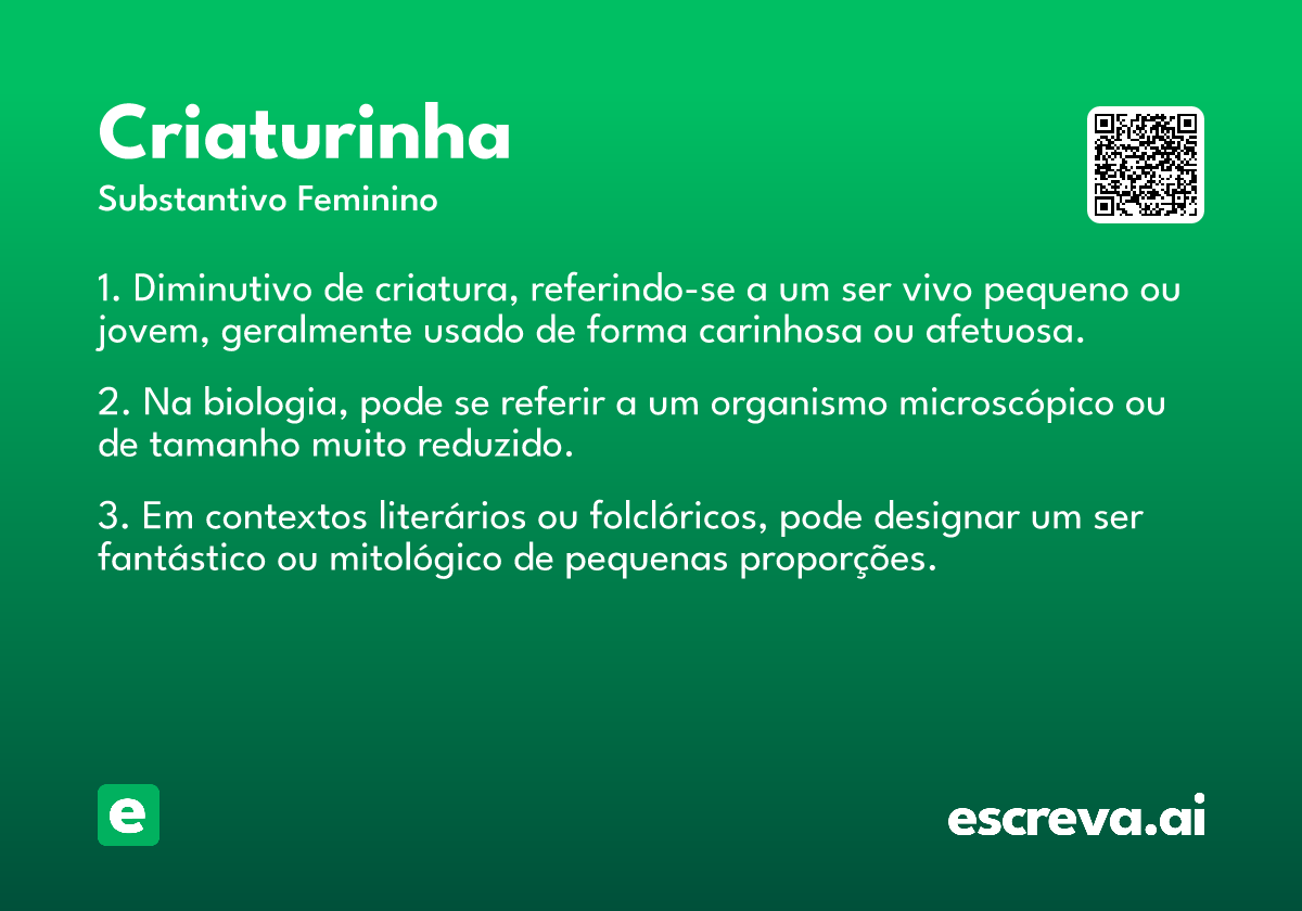 criaturinha