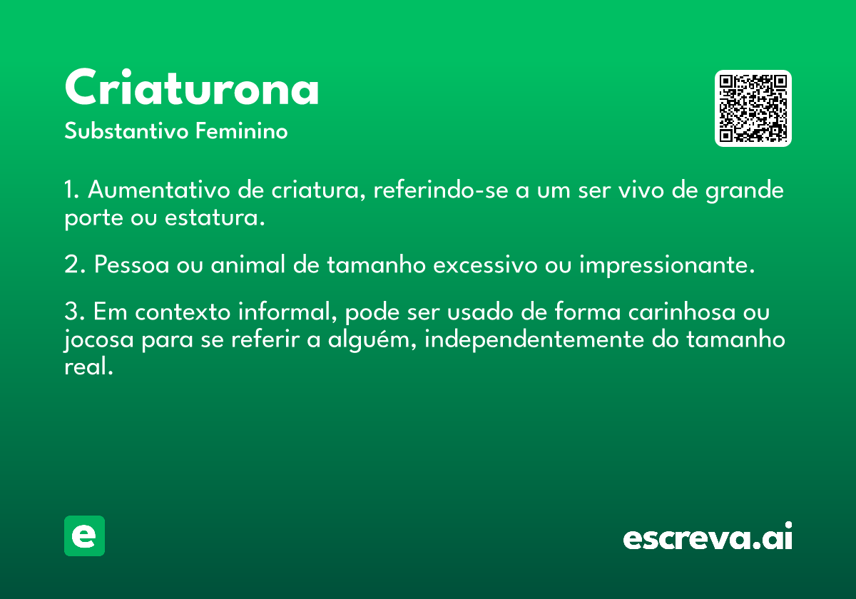 criaturona