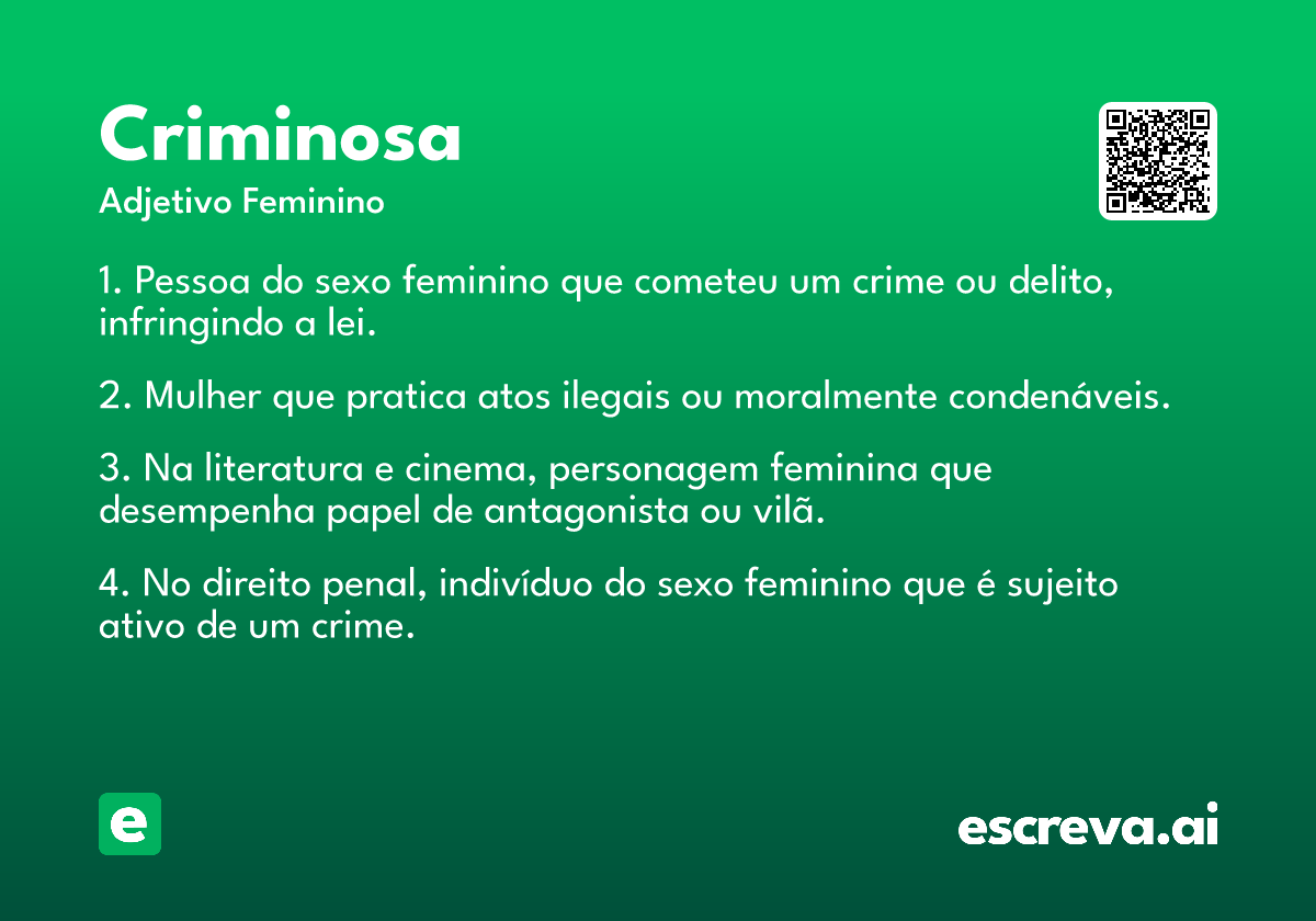 criminosa