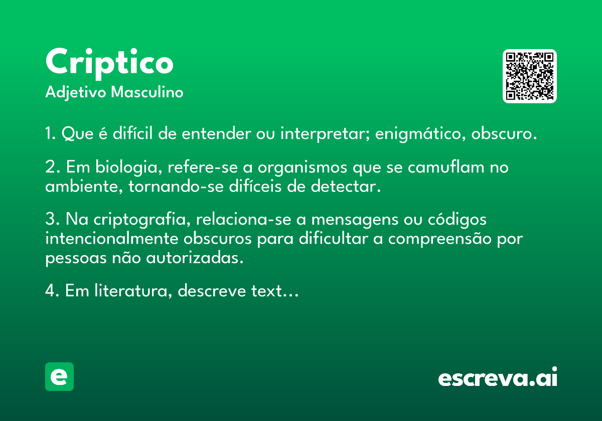 criptico