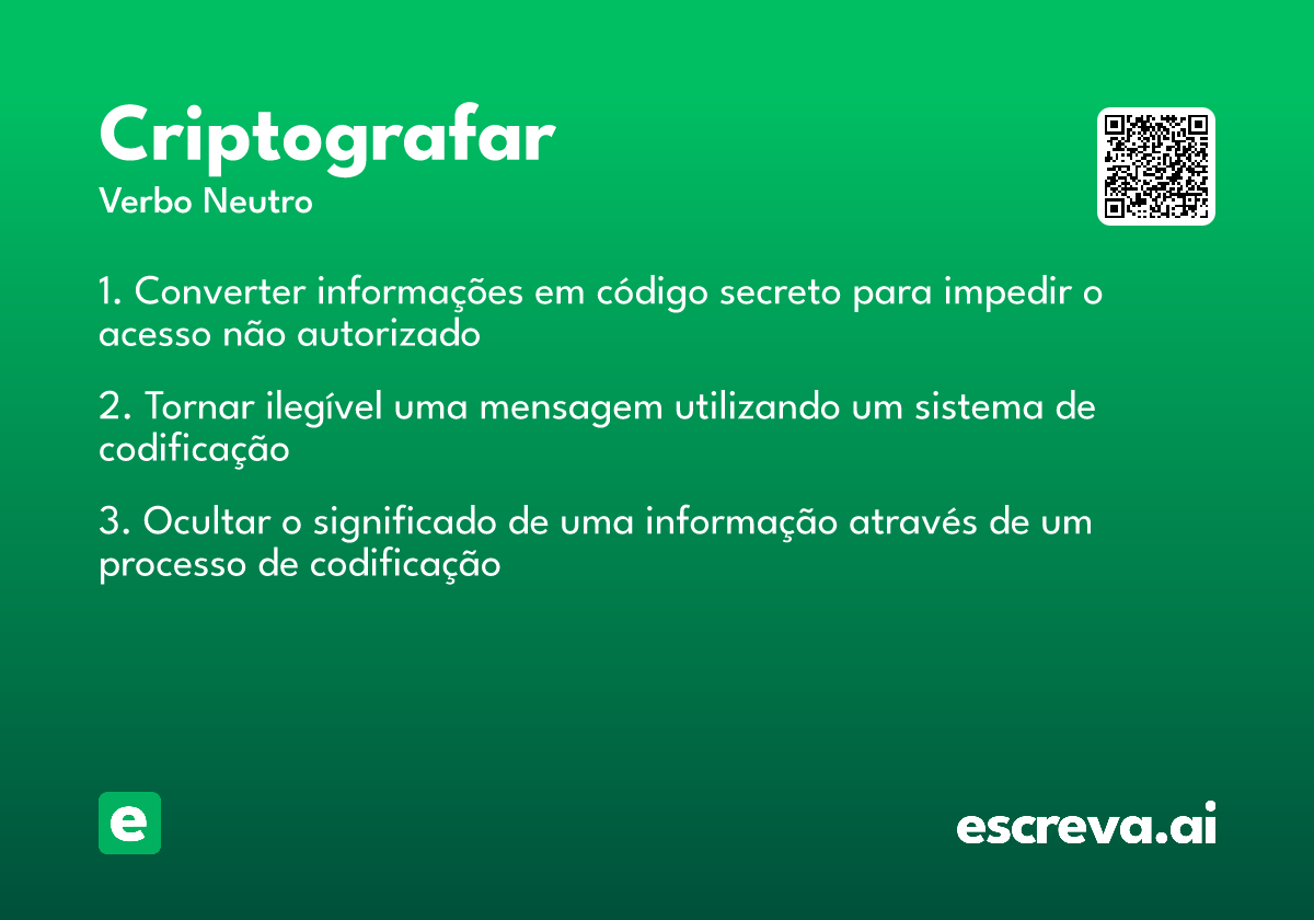 criptografar