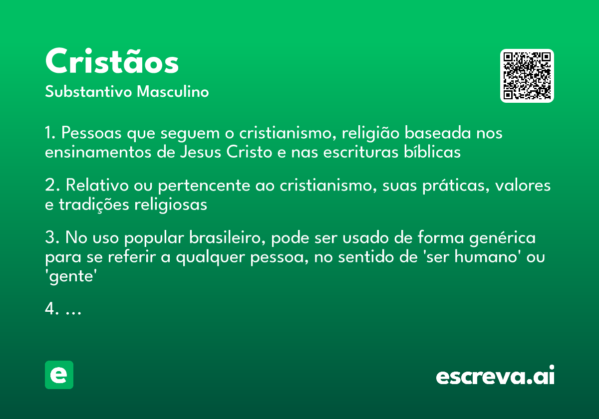cristãos