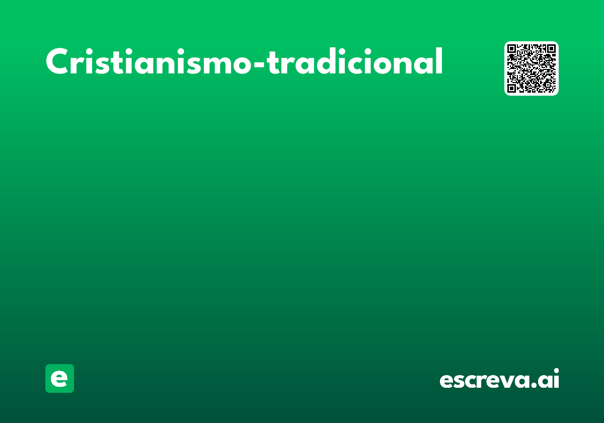 cristianismo-tradicional