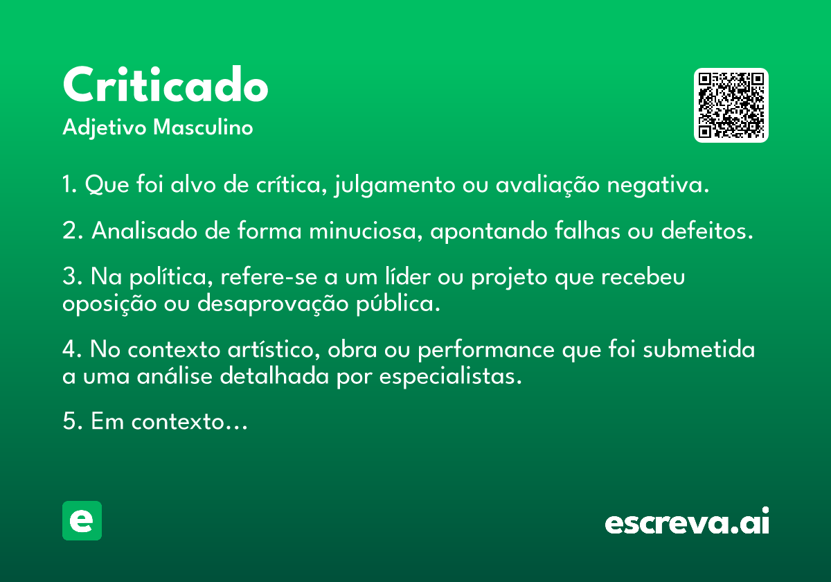 criticado