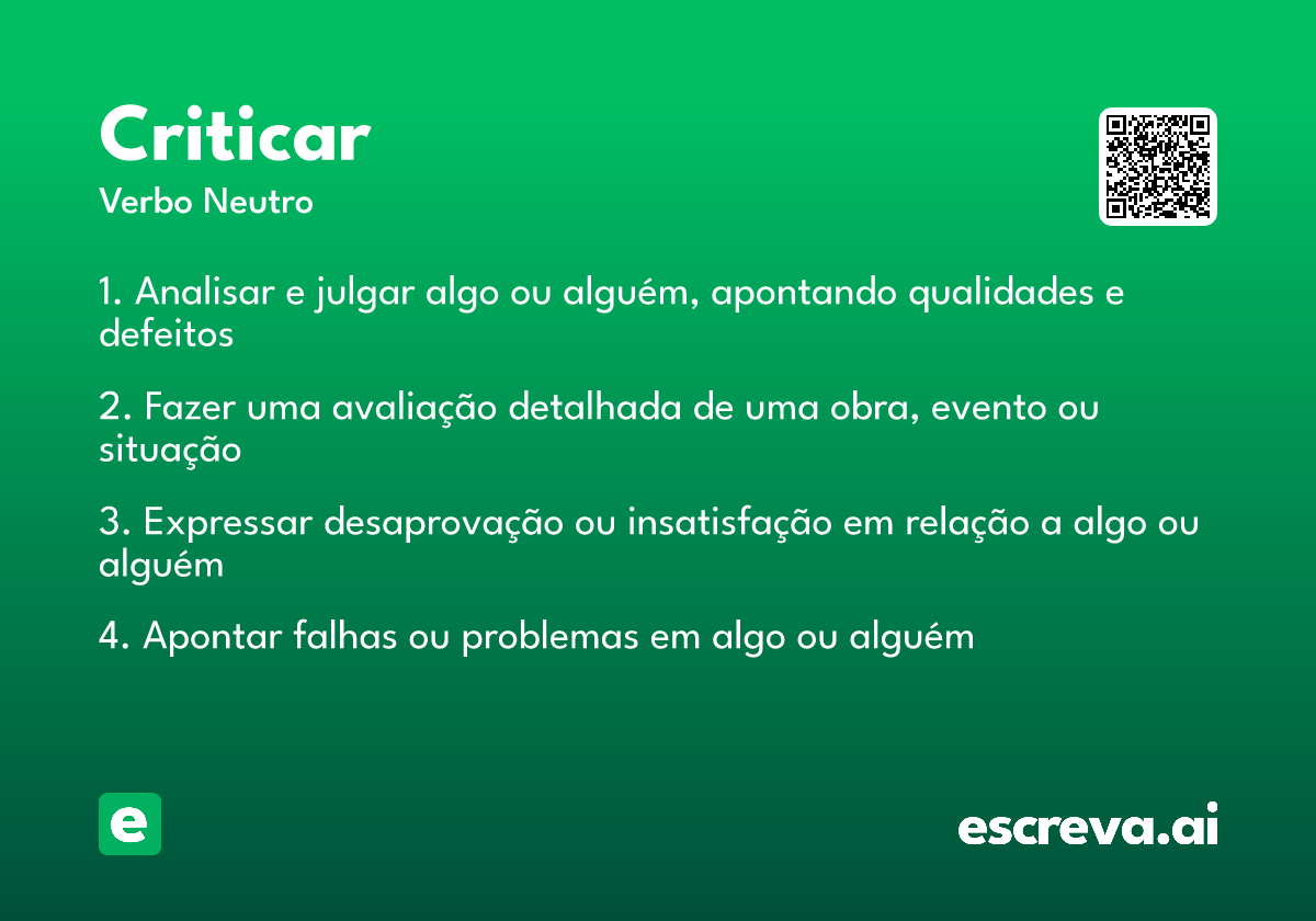 criticar