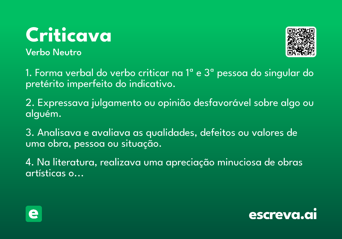 criticava
