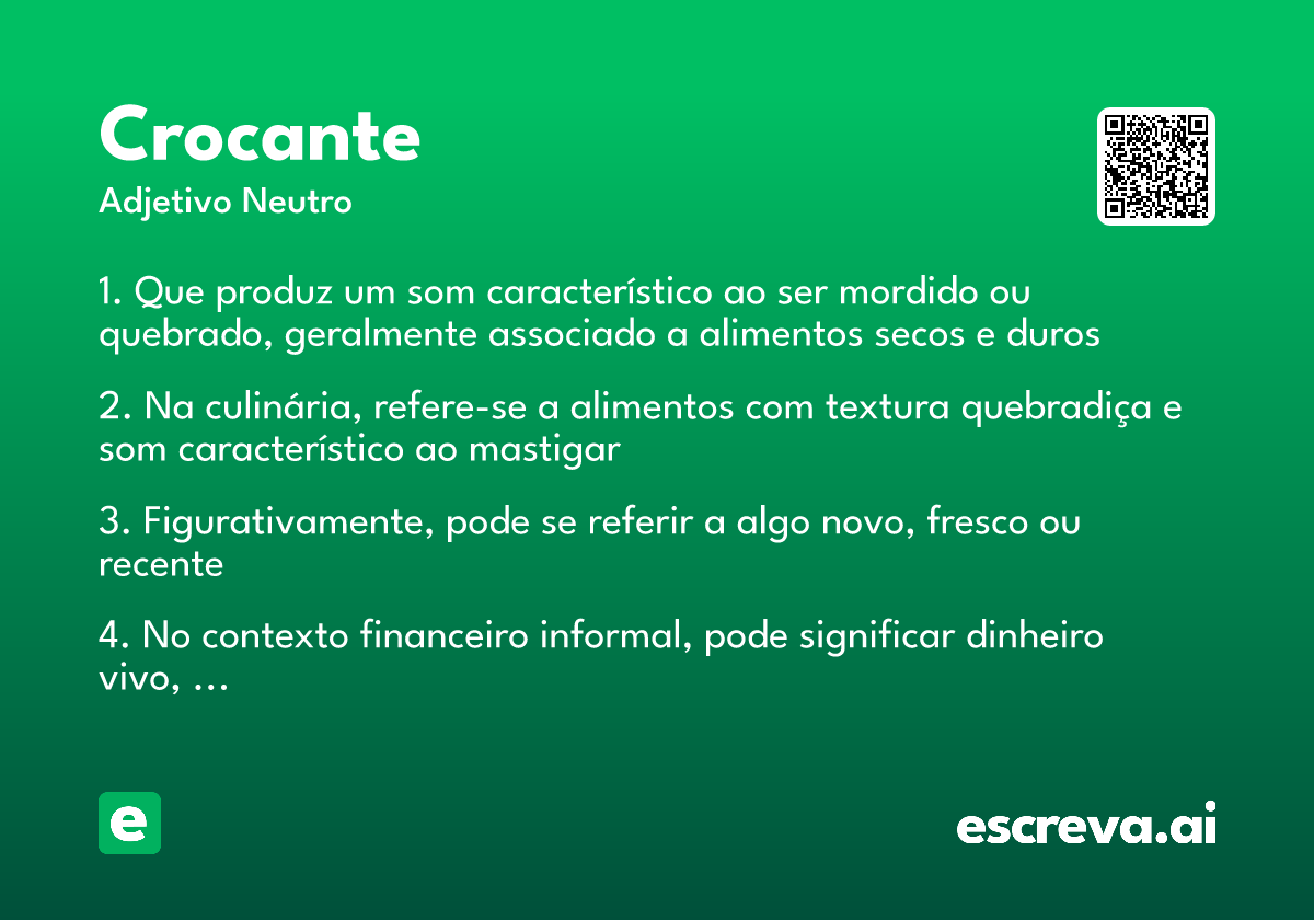 crocante