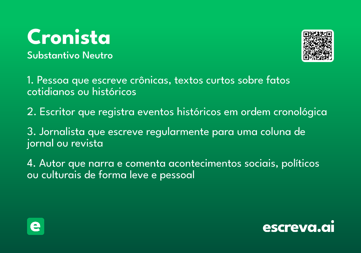 cronista