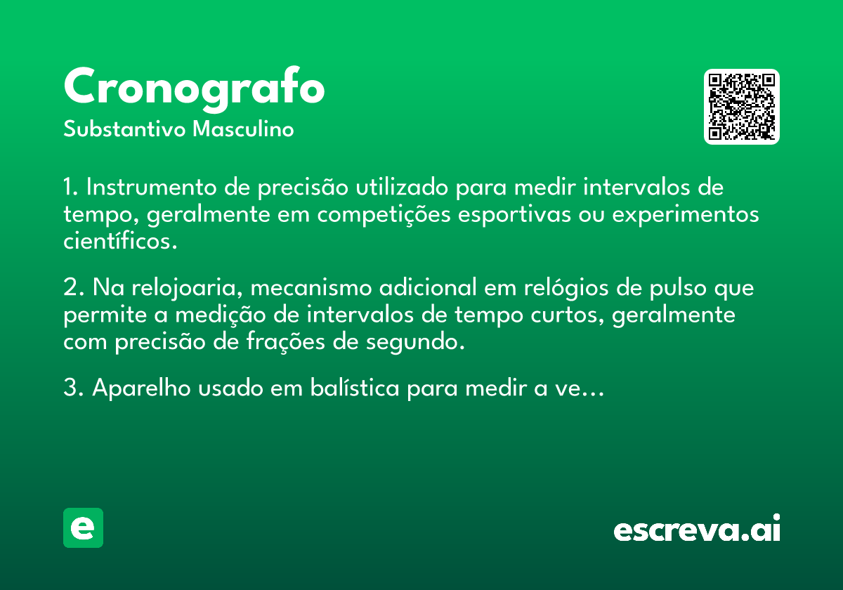 cronografo