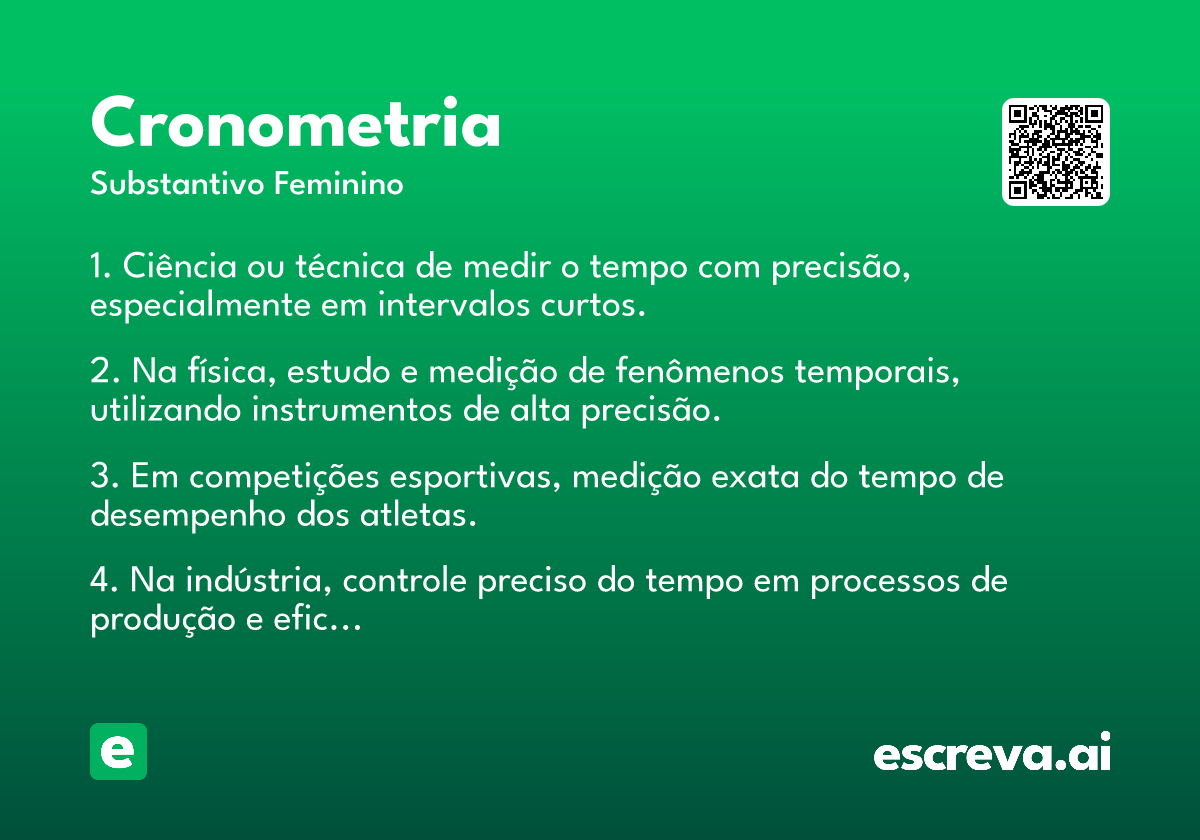 cronometria